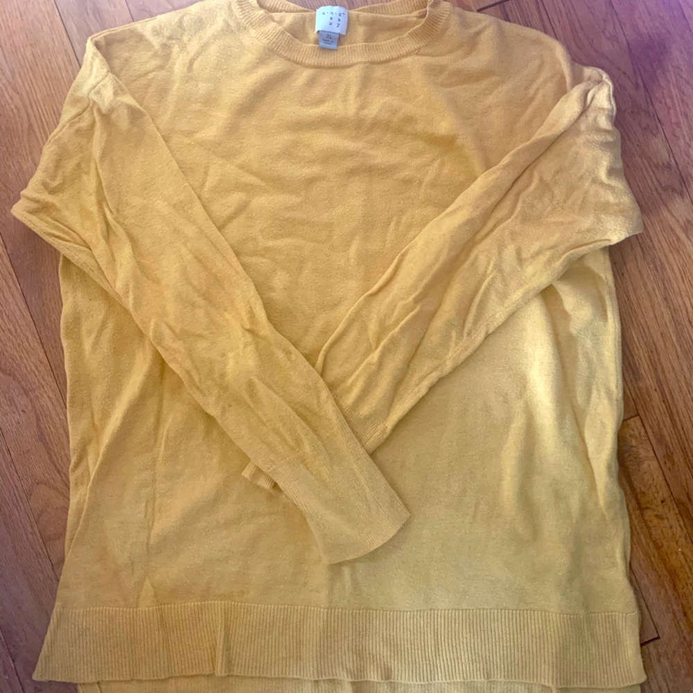 Gold mustard sweater